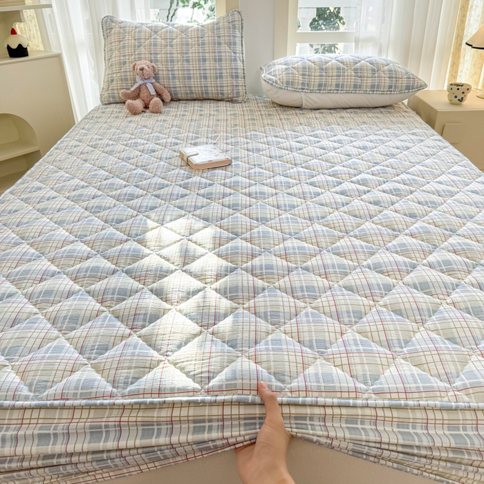 91家纺网 家纺一手货源 找家纺 曼陀罗 2025新款床笠床笠单品床笠单件单床笠 简至