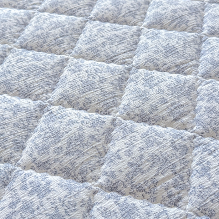 91家纺网 家纺一手货源 找家纺 曼陀罗 2025新款床笠床笠单品床笠单件单床笠 蓝枝语