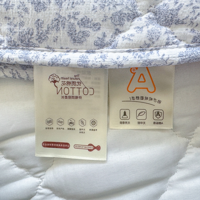 91家纺网 家纺一手货源 找家纺 曼陀罗 2025新款床笠床笠单品床笠单件单床笠 蓝枝语