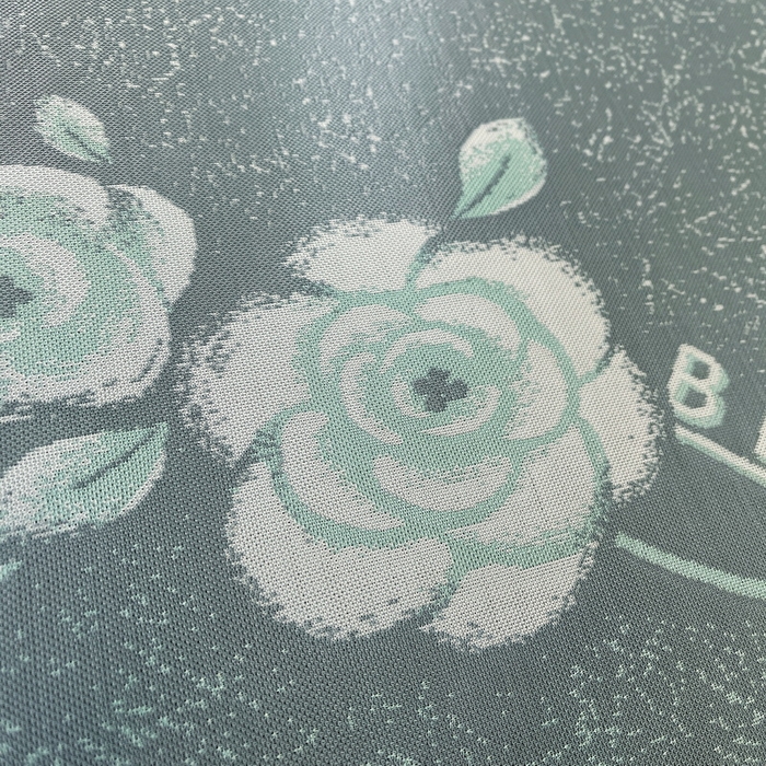 91家纺网 家纺一手货源 找家纺 小叮当家纺仓储工厂店 2025新款凉感三明治冰丝席凉席-芳华系列-床笠款-版本二 芳华床笠-花朵（蓝）