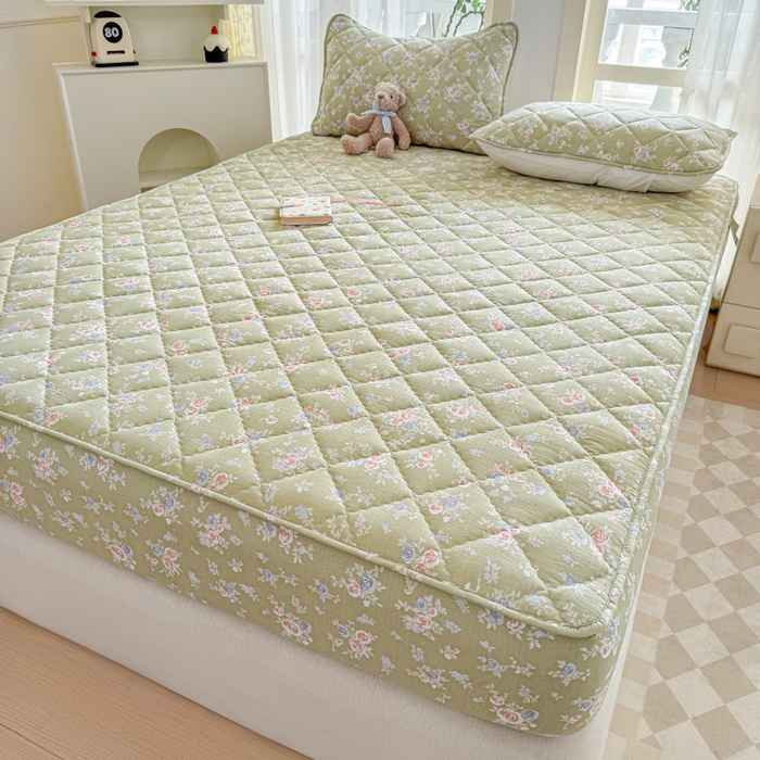 91家纺网 家纺一手货源 找家纺 曼陀罗 2025新款床笠床笠单品床笠单件单床笠 漫漫春色