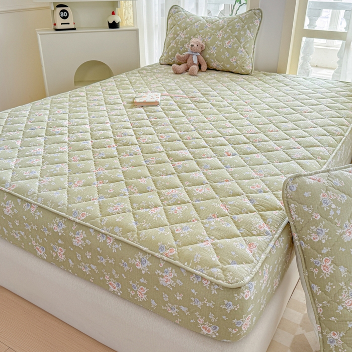 91家纺网 家纺一手货源 找家纺 曼陀罗 2025新款床笠床笠单品床笠单件单床笠 漫漫春色