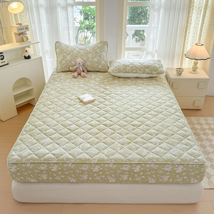 91家纺网 家纺一手货源 找家纺 曼陀罗 2025新款床笠床笠单品床笠单件单床笠 漫漫春色