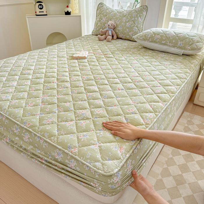 91家纺网 家纺一手货源 找家纺 曼陀罗 2025新款床笠床笠单品床笠单件单床笠 漫漫春色