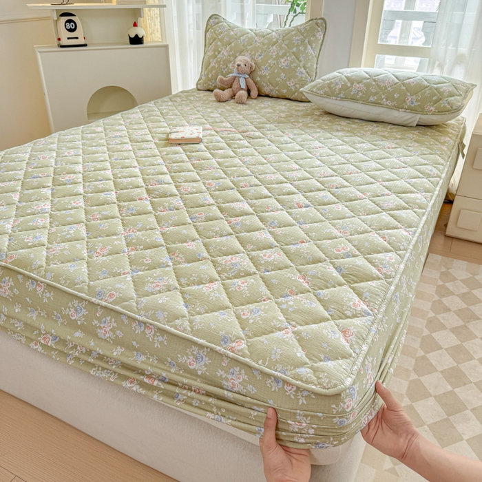 91家纺网 家纺一手货源 找家纺 曼陀罗 2025新款床笠床笠单品床笠单件单床笠 漫漫春色