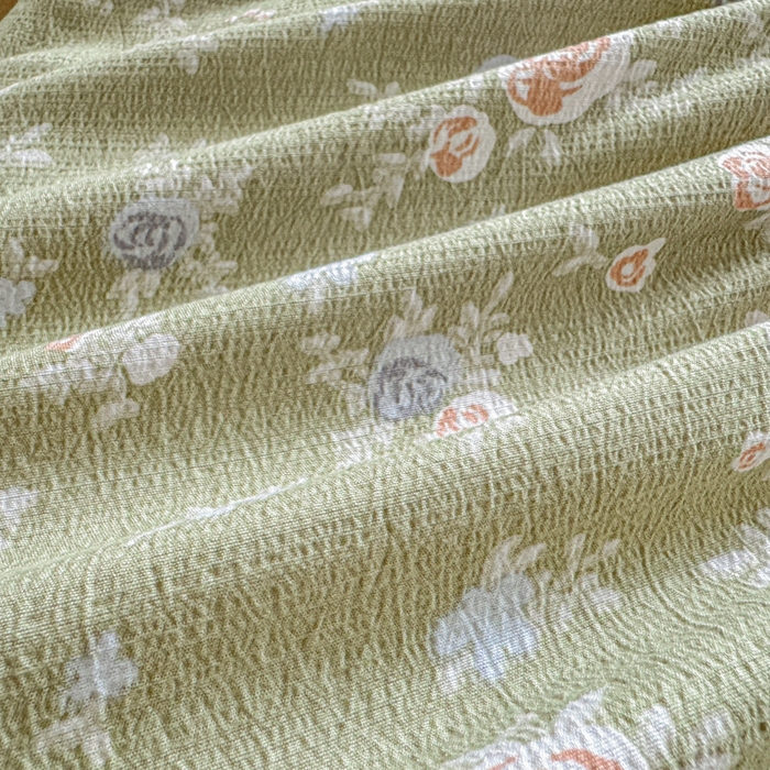 91家纺网 家纺一手货源 找家纺 曼陀罗 2025新款床笠床笠单品床笠单件单床笠 漫漫春色