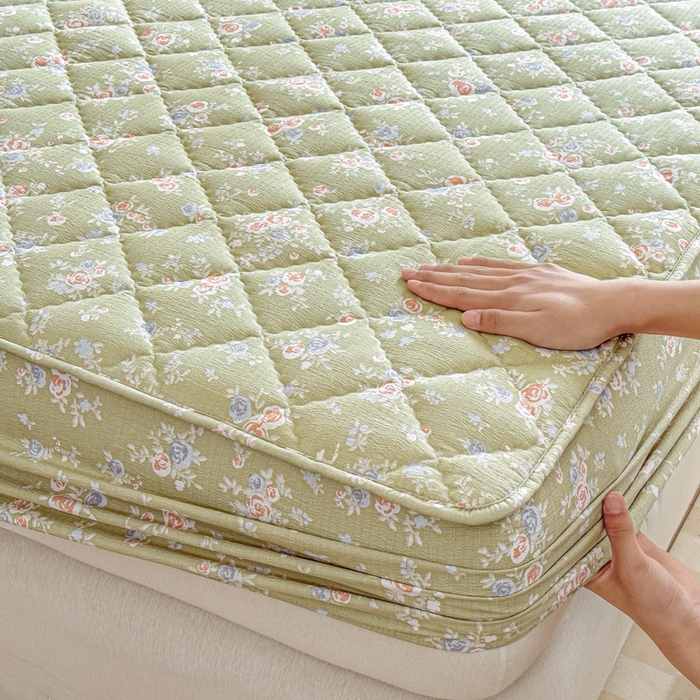 91家纺网 家纺一手货源 找家纺 曼陀罗 2025新款床笠床笠单品床笠单件单床笠 漫漫春色