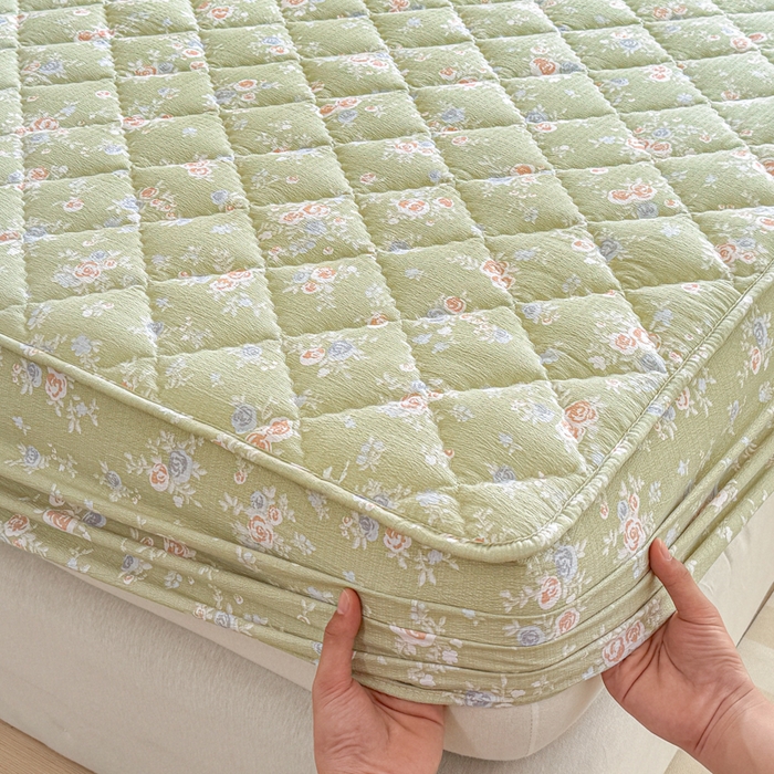 91家纺网 家纺一手货源 找家纺 曼陀罗 2025新款床笠床笠单品床笠单件单床笠 漫漫春色