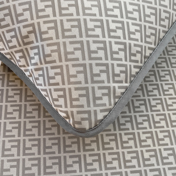 91家纺网 家纺一手货源 找家纺 小叮当家纺仓储工厂店 2025新款凉感三明治冰丝席凉席-芳华系列-床笠款-版本二 芳华床笠-回字纹