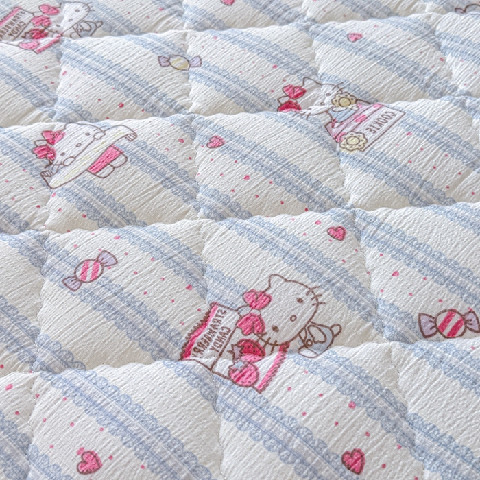 91家纺网 家纺一手货源 找家纺 曼陀罗 2025新款床笠床笠单品床笠单件单床笠 糖果小咪