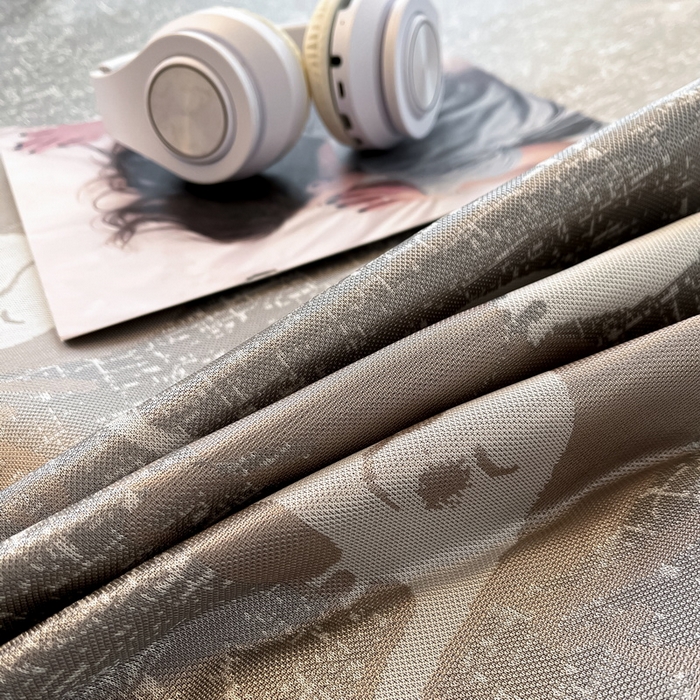 91家纺网 家纺一手货源 找家纺 小叮当家纺仓储工厂店 2025新款凉感三明治冰丝席凉席-芳华系列-床笠款-版本二 芳华床笠-卡通小象（灰）