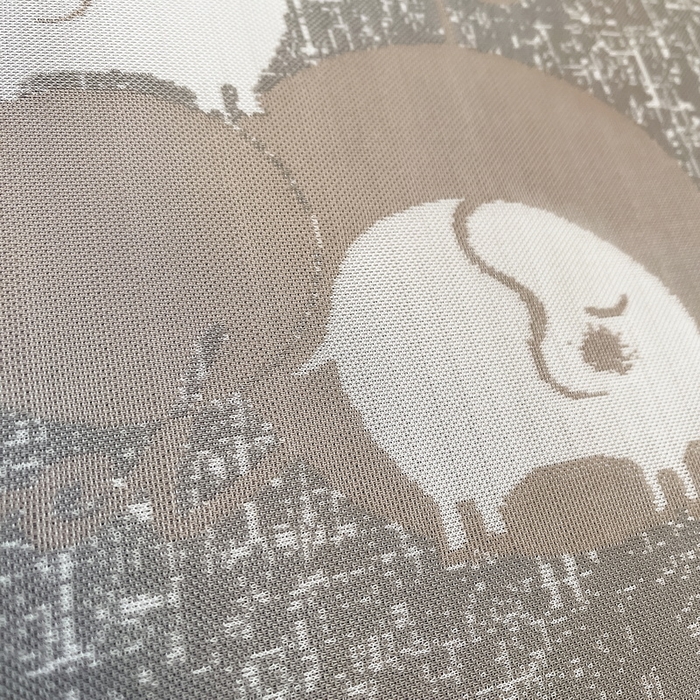 91家纺网 家纺一手货源 找家纺 小叮当家纺仓储工厂店 2025新款凉感三明治冰丝席凉席-芳华系列-床笠款-版本二 芳华床笠-卡通小象（灰）