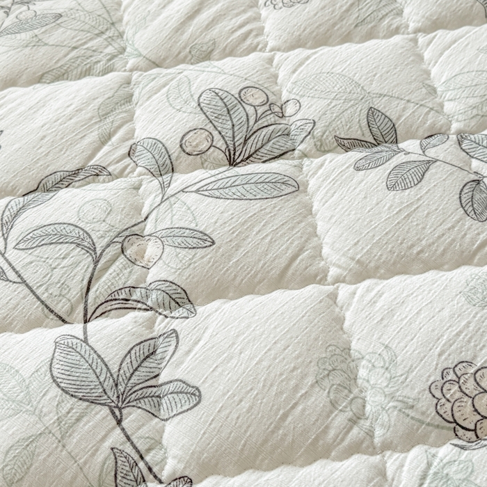 91家纺网 家纺一手货源 找家纺 曼陀罗 2025新款床笠床笠单品床笠单件单床笠 藤蔓