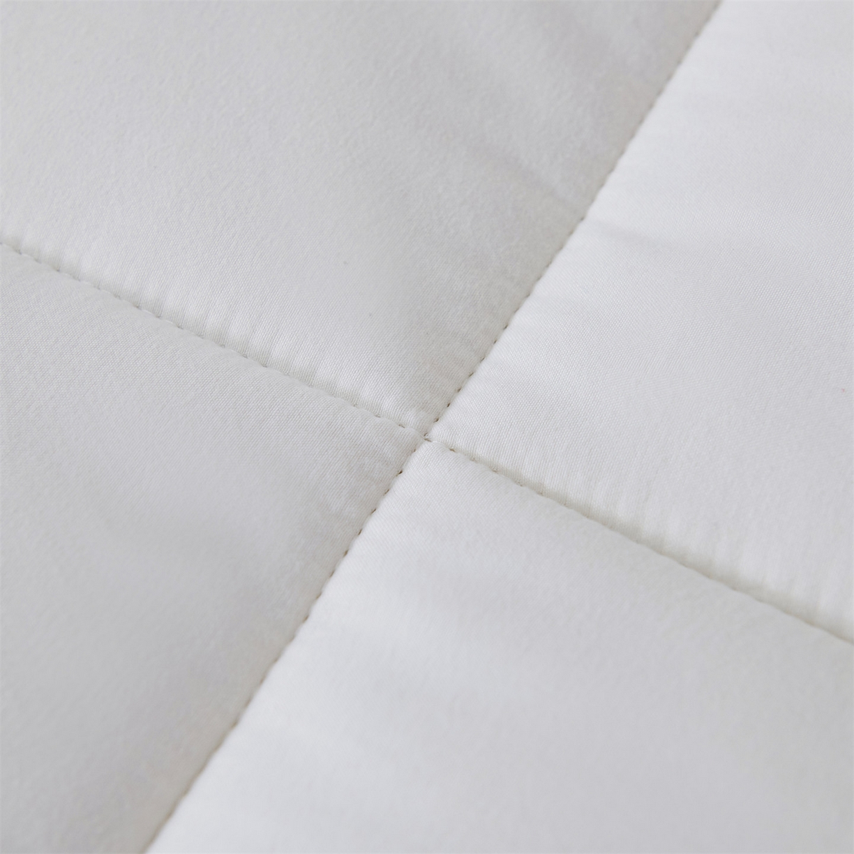 91家纺网 家纺一手货源 找家纺 满圆红家纺 2025新款刺绣款A类51%新疆棉花床褥垫软垫棉絮垫子床褥垫子（提供买家秀） 纯色-米白