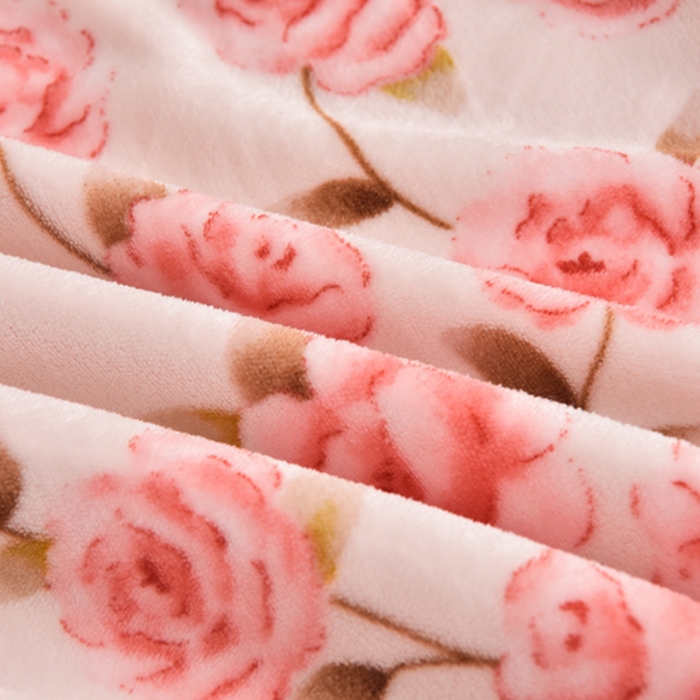 91家纺网 家纺一手货源 找家纺 （总）德比尔斯 2025新款牛奶绒床裙四件套8-9斤法莱绒直播爆款日产2万套