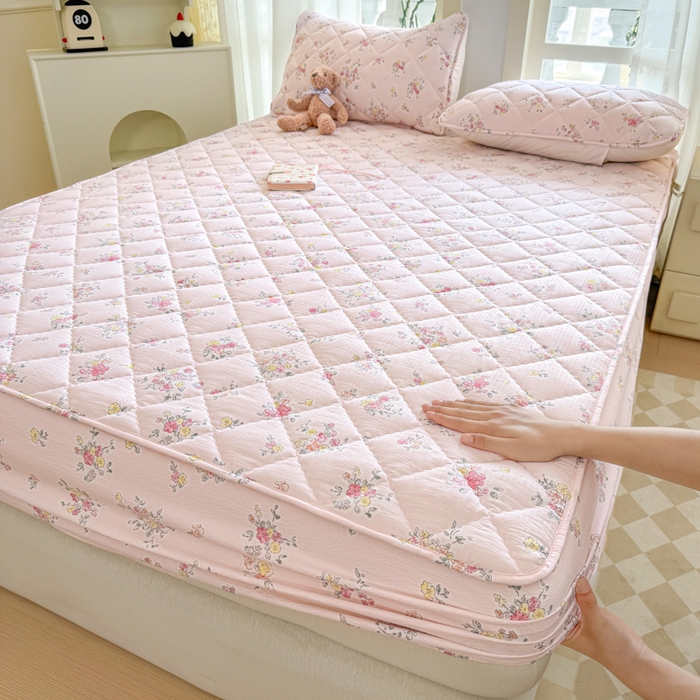 曼陀罗 2025新款床笠床笠单品床笠单件单床笠 甜心香草