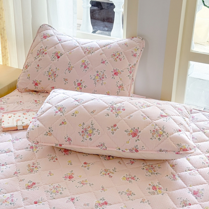 91家纺网 家纺一手货源 找家纺 曼陀罗 2025新款床笠床笠单品床笠单件单床笠 甜心香草