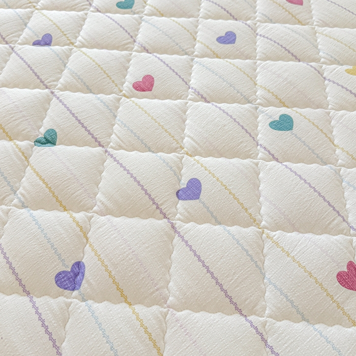 91家纺网 家纺一手货源 找家纺 曼陀罗 2025新款床笠床笠单品床笠单件单床笠 小心心