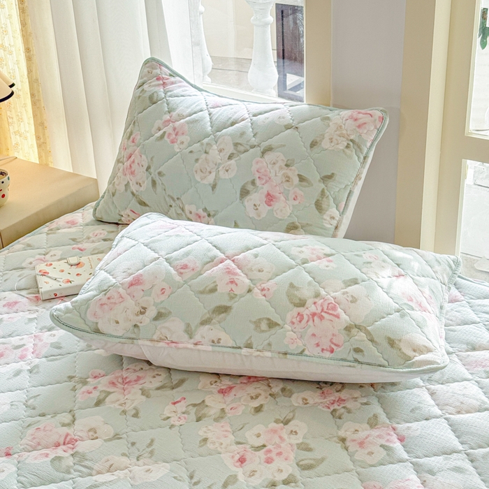 91家纺网 家纺一手货源 找家纺 曼陀罗 2025新款床笠床笠单品床笠单件单床笠 嫣然花语