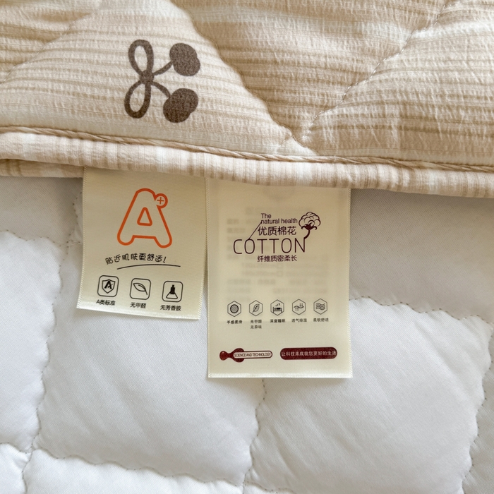 91家纺网 家纺一手货源 找家纺 曼陀罗 2025新款床笠床笠单品床笠单件单床笠 樱桃点点