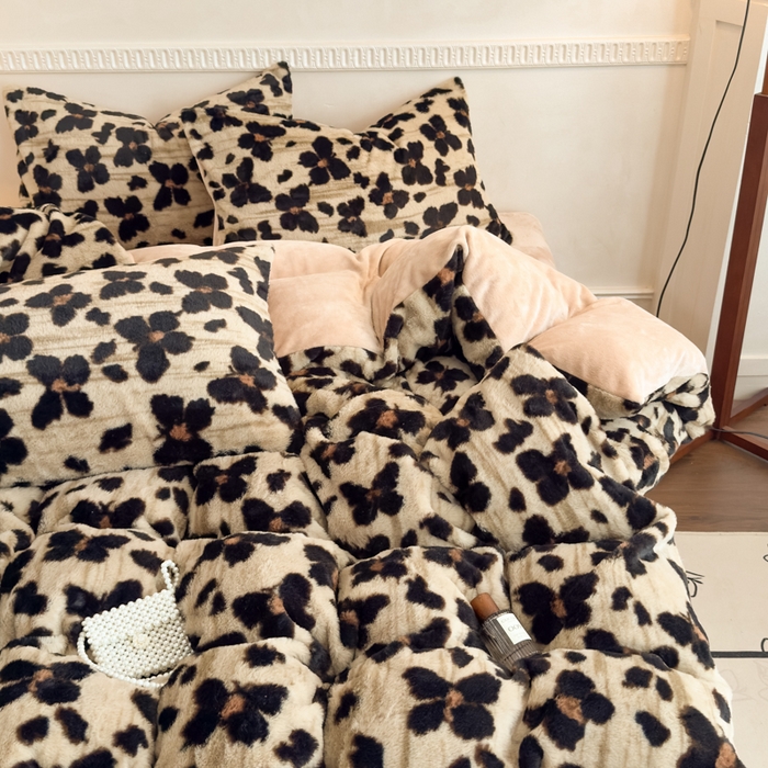 91家纺网 家纺一手货源 找家纺 （总）橘子家 2025新款轻奢兔绒高克重四件套