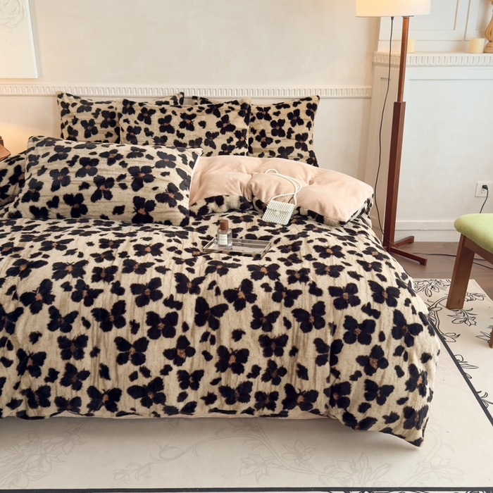 91家纺网 家纺一手货源 找家纺 （总）橘子家 2025新款轻奢兔绒高克重四件套