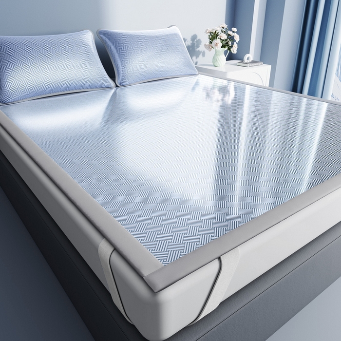 91家纺网 家纺一手货源 找家纺 （总）小叮当家纺仓储工厂店 2025新款元森系列-冰丝席 成人款【床席款】