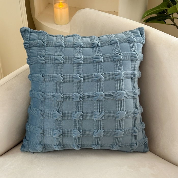 91家纺网 家纺一手货源 找家纺 （总）新奇异 2025新款泡泡格抱枕