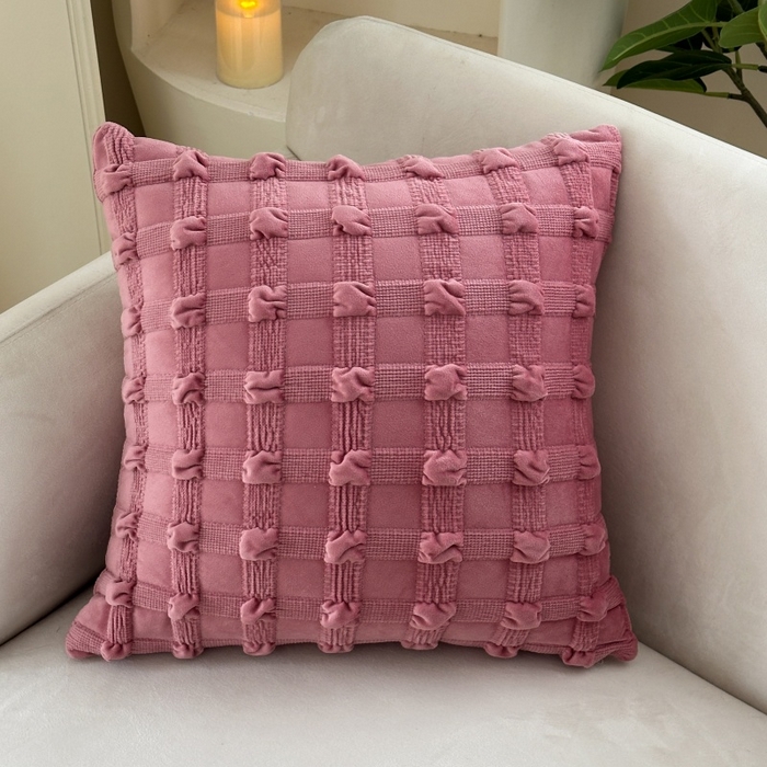 91家纺网 家纺一手货源 找家纺 （总）新奇异 2025新款泡泡格抱枕