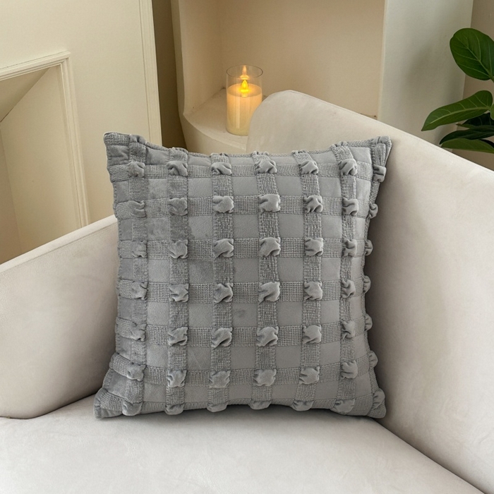 （总）新奇异 2025新款泡泡格抱枕