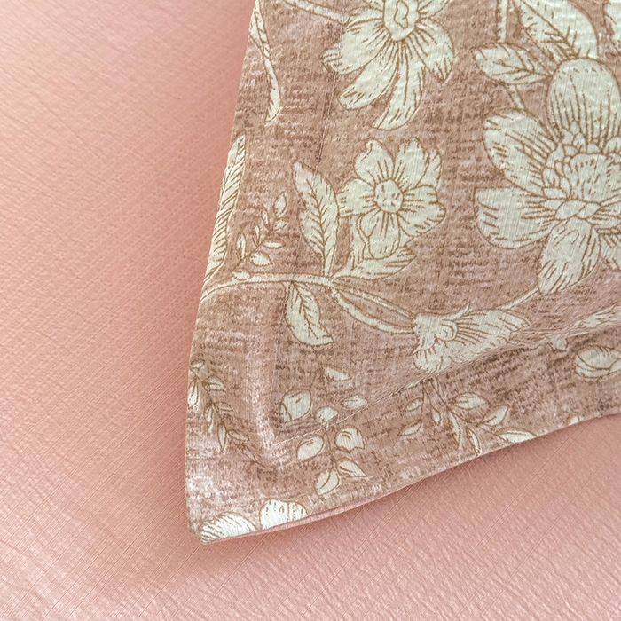 91家纺网 家纺一手货源 找家纺 （总）韩约家纺 2025新款1全棉镂空双色刺绣花边床单款加厚棉麻四件套