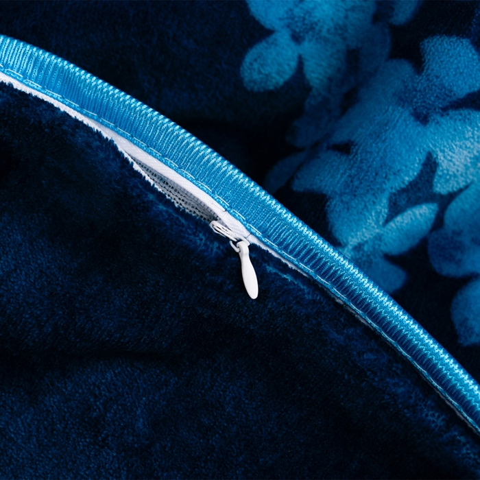 91家纺网 家纺一手货源 找家纺 2025新款230克8.5斤加厚高克重牛奶绒金貂绒法莱绒四件套冬季加绒法兰绒床裙款 春花秋月