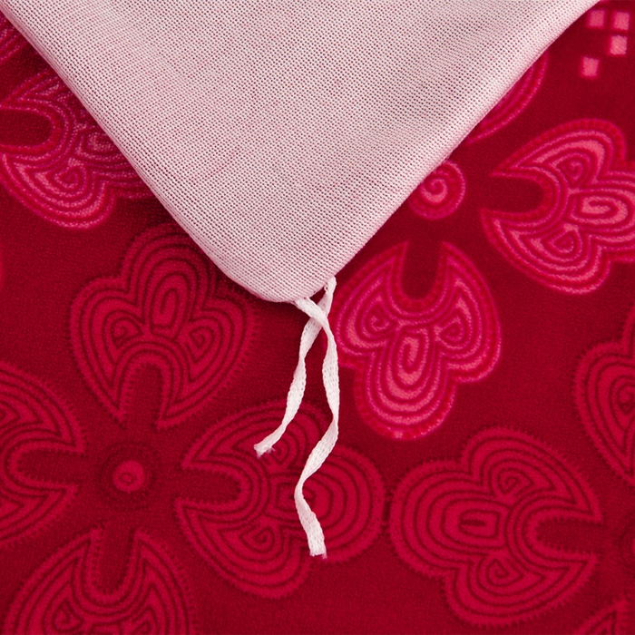 91家纺网 家纺一手货源 找家纺 2025新款230克8.5斤加厚高克重牛奶绒金貂绒法莱绒四件套冬季加绒法兰绒床裙款 浪漫主义