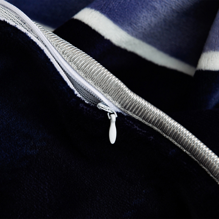 91家纺网 家纺一手货源 找家纺 2025新款230克8.5斤加厚高克重牛奶绒金貂绒法莱绒四件套冬季加绒法兰绒床裙款 极简主义