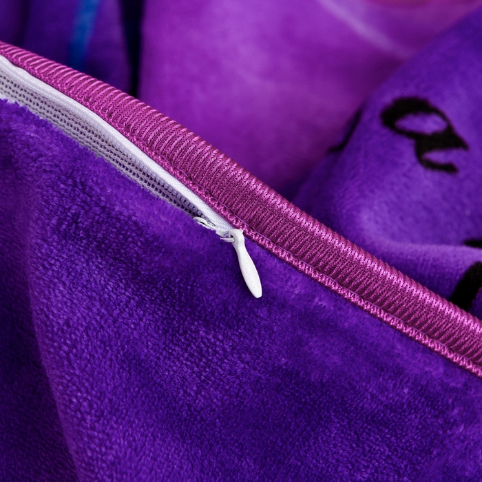 91家纺网 家纺一手货源 找家纺 2025新款230克8.5斤加厚高克重牛奶绒金貂绒法莱绒四件套冬季加绒法兰绒床裙款 紫色玫瑰