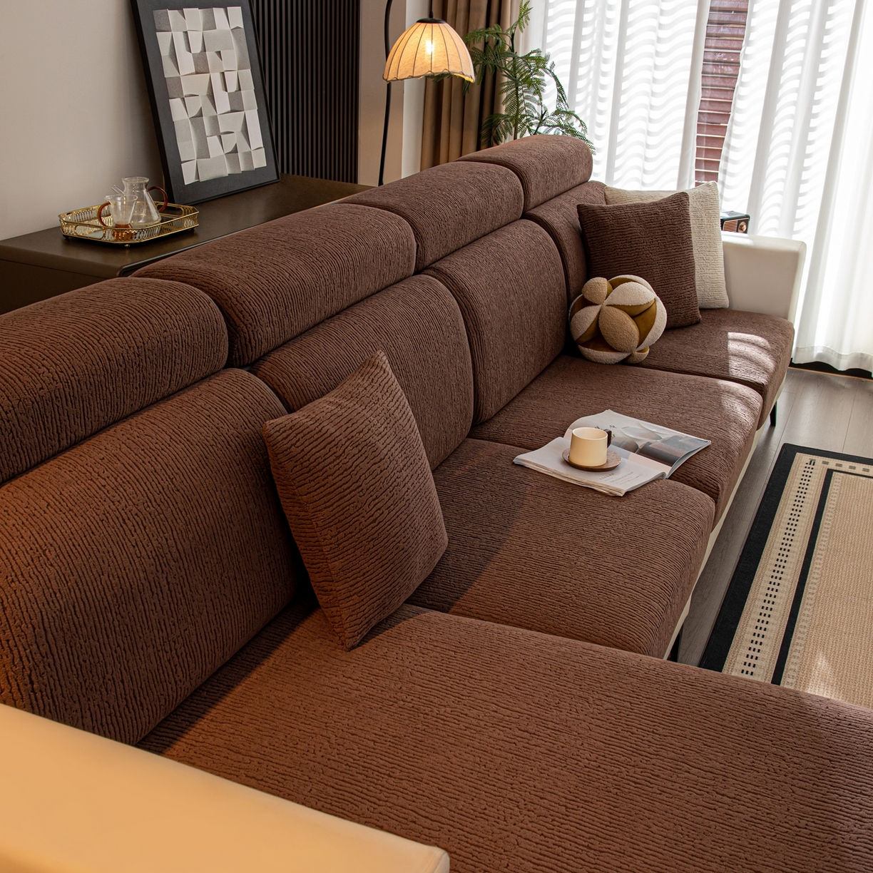 91家纺网 家纺一手货源 找家纺 （总）沐沐家纺 2026新款酥阳沙发笠