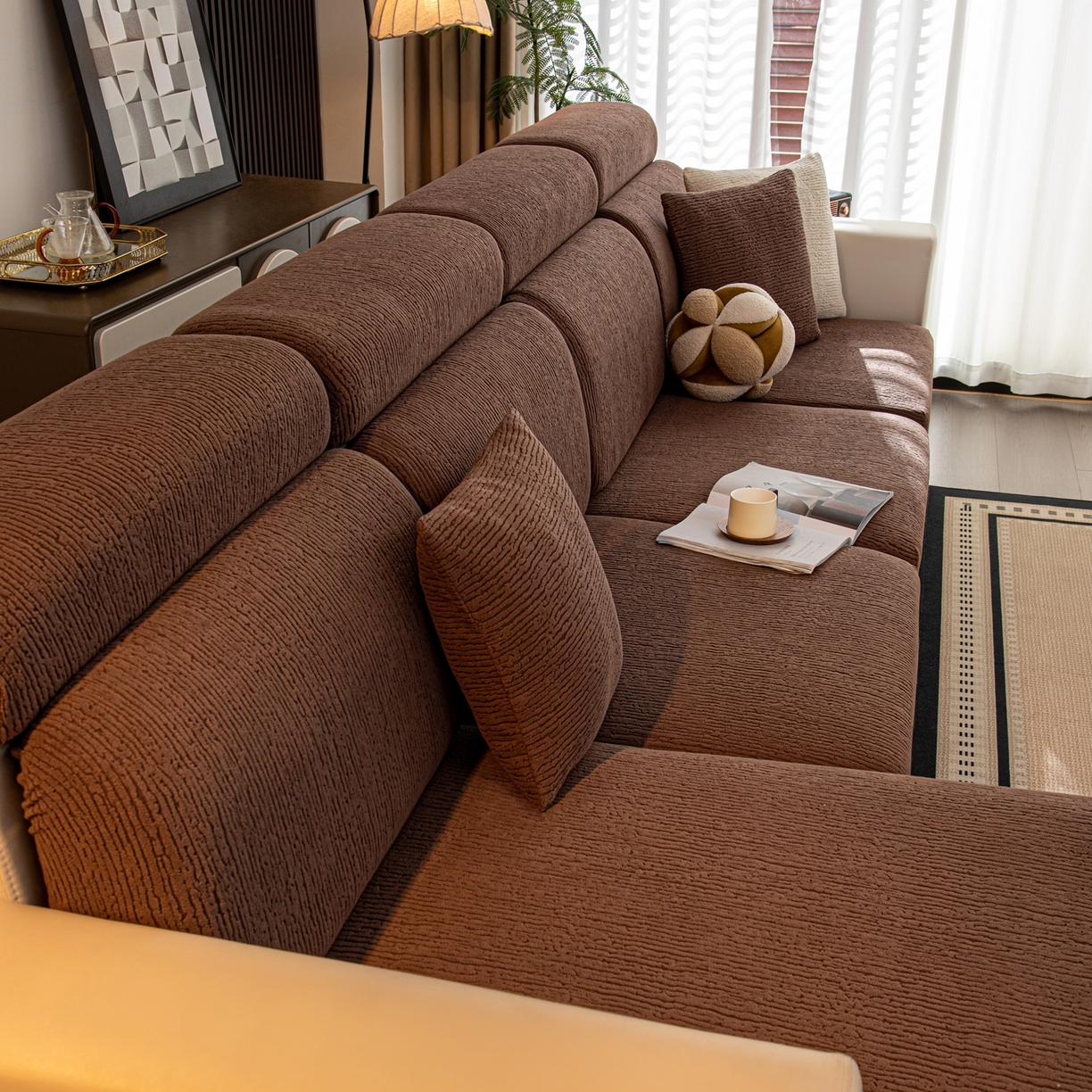 91家纺网 家纺一手货源 找家纺 （总）沐沐家纺 2026新款酥阳沙发笠