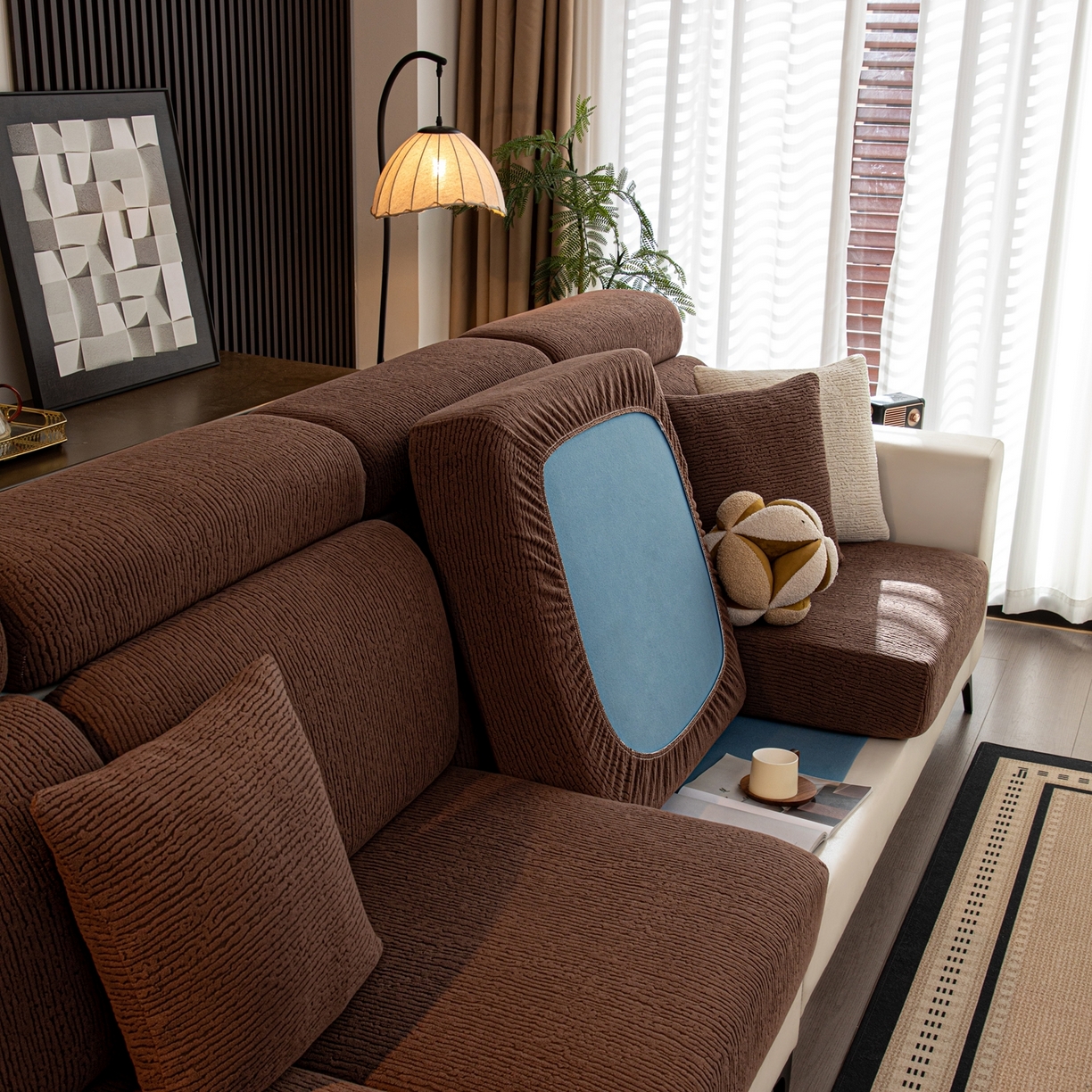 91家纺网 家纺一手货源 找家纺 （总）沐沐家纺 2026新款酥阳沙发笠