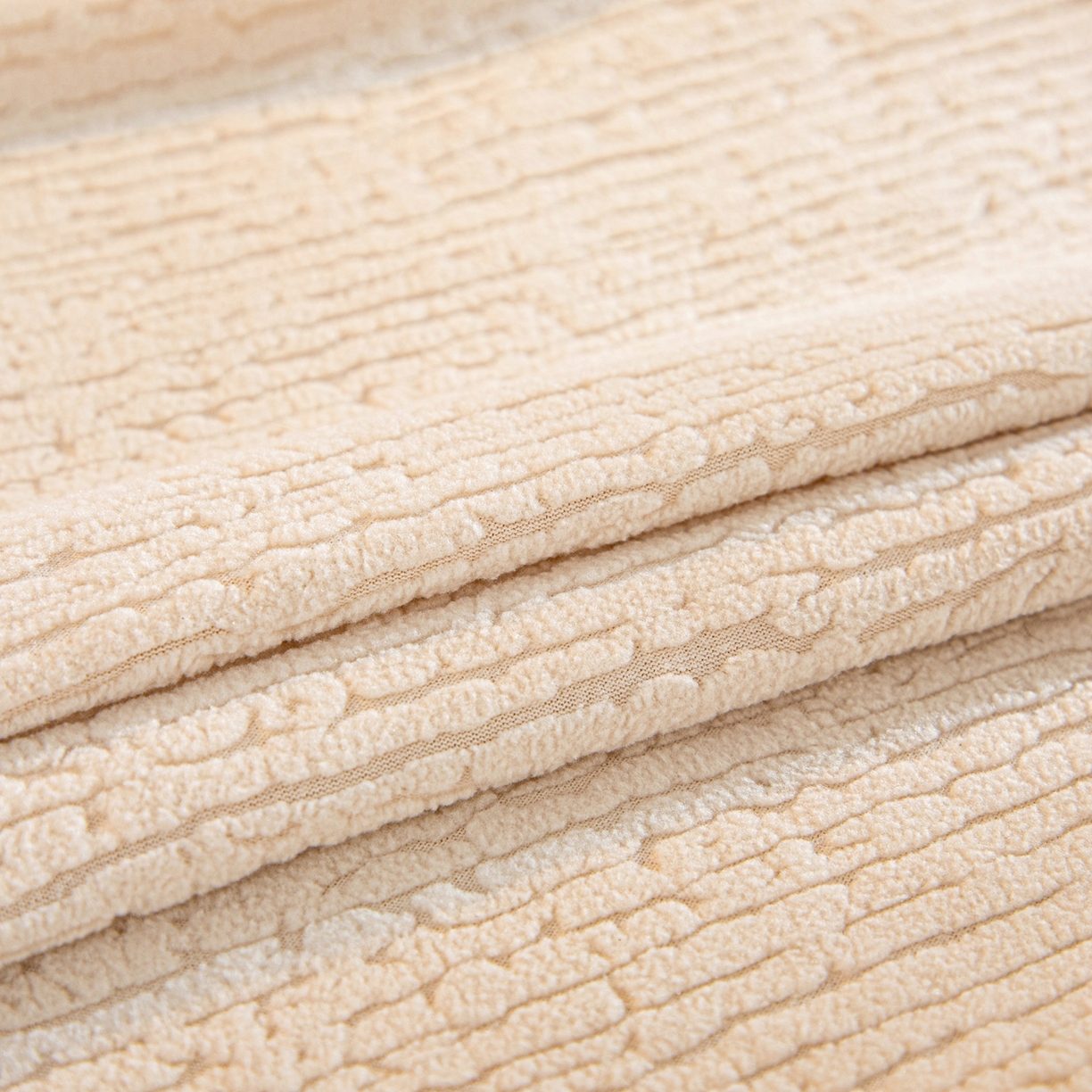 91家纺网 家纺一手货源 找家纺 沐沐家纺 2026新款酥阳沙发笠 米白