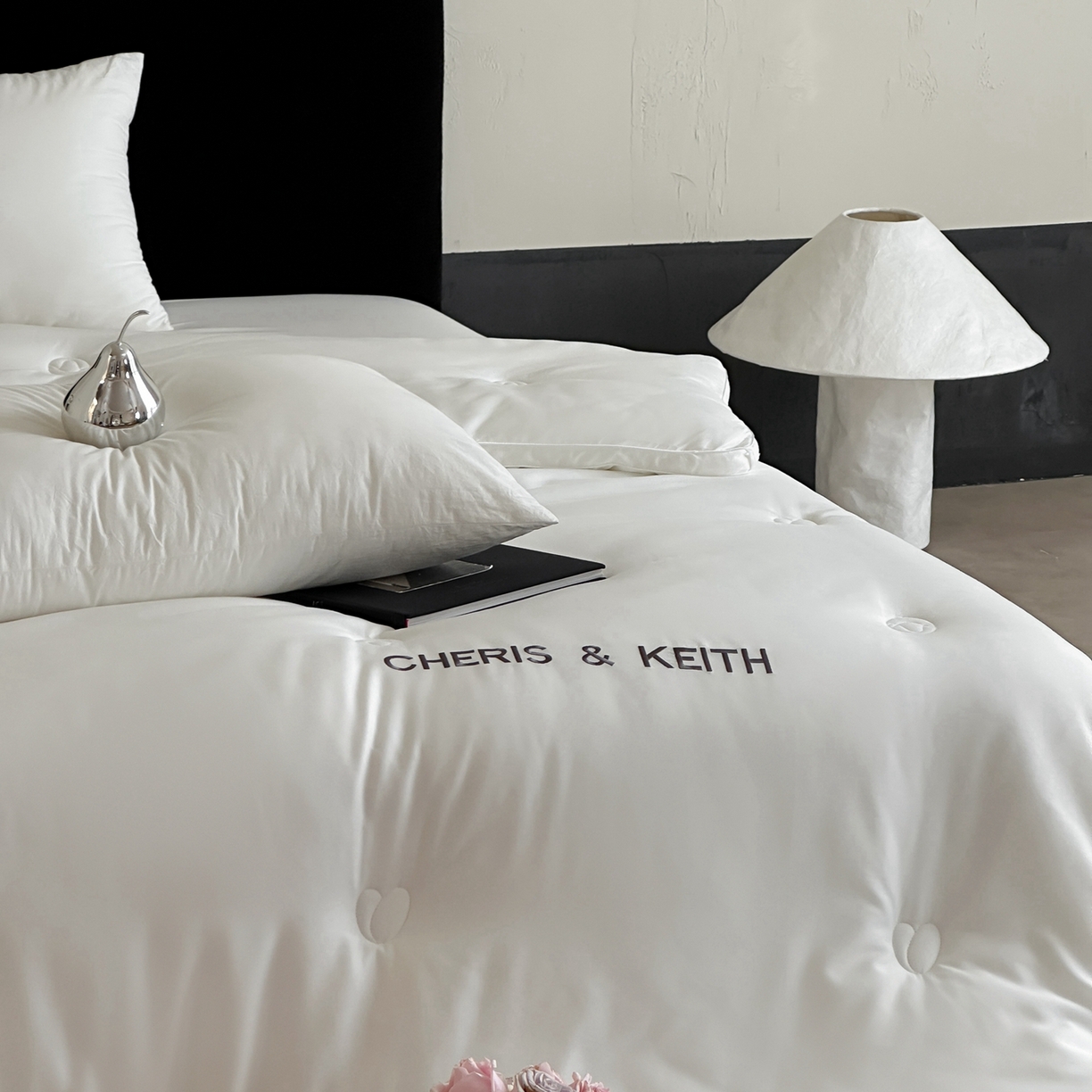 91家纺网 家纺一手货源 找家纺 【极简主义】傲蕾睡梦森林天丝棉混纺绣花款蚕丝羊绒冬被春秋被被芯高端被子