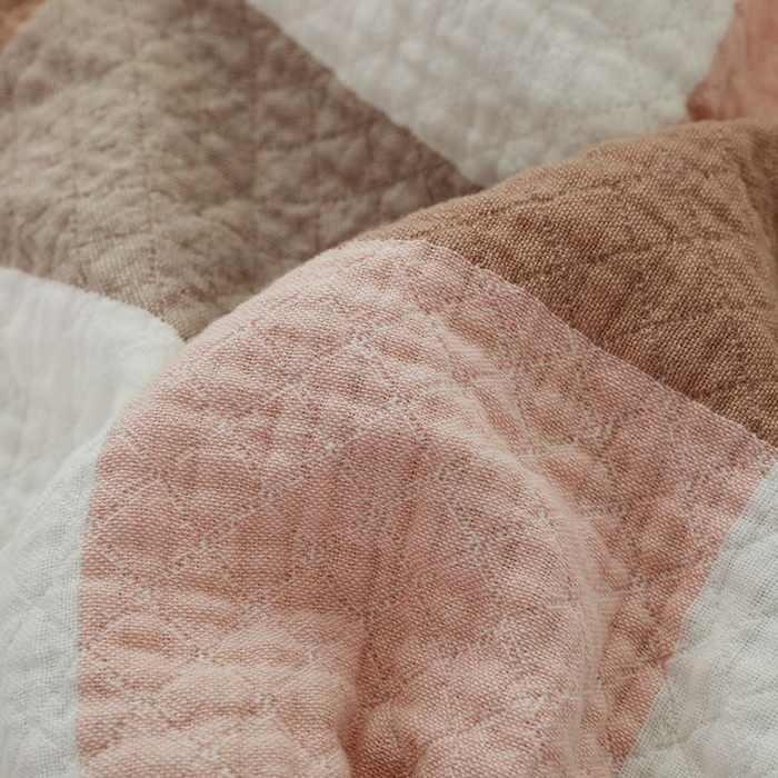 91家纺网 家纺一手货源 找家纺 （总）红淳家纺 2025新款全棉轻奢编织沙发毯空调盖毯薄被