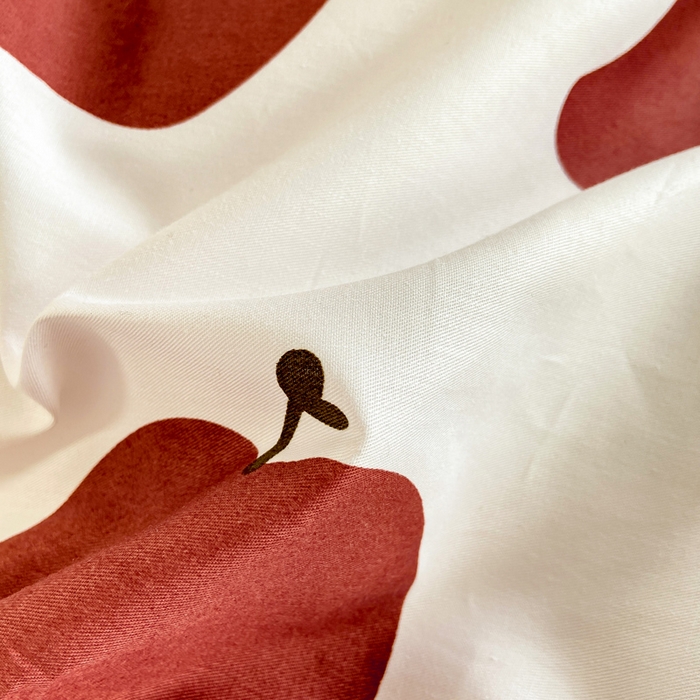 91家纺网 家纺一手货源 找家纺 红淳家纺 2025新款13376全棉活性印花四件套 红苹果