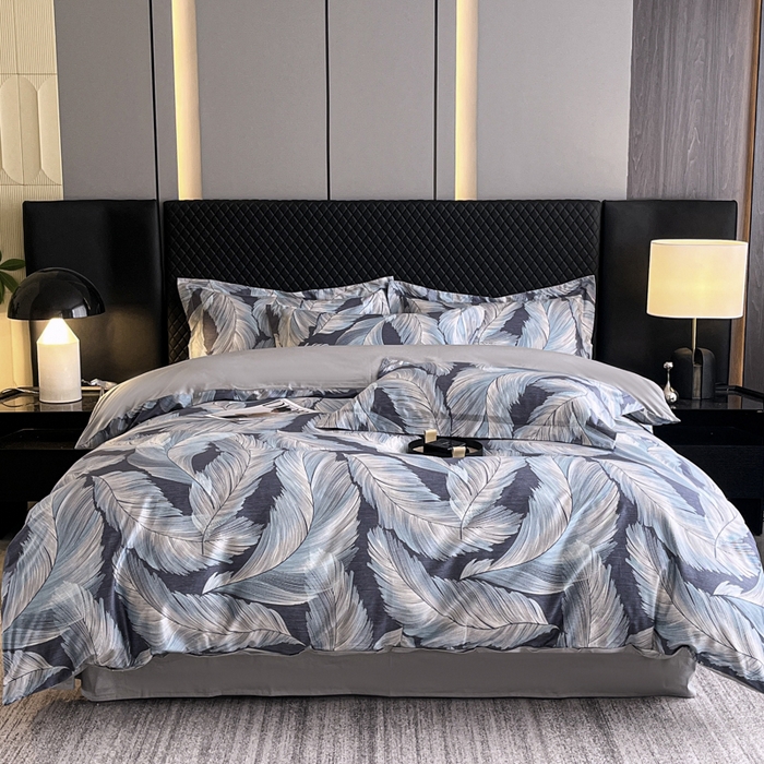 91家纺网 家纺一手货源 找家纺 （总）红淳家纺 2025新款13376全棉活性印花四件套