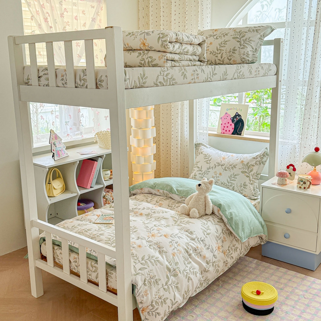 91家纺网 家纺一手货源 找家纺 （总）小叮当家纺仓储工厂店 2025新款舒适亲肤全棉纯棉斜纹印花学生三件套