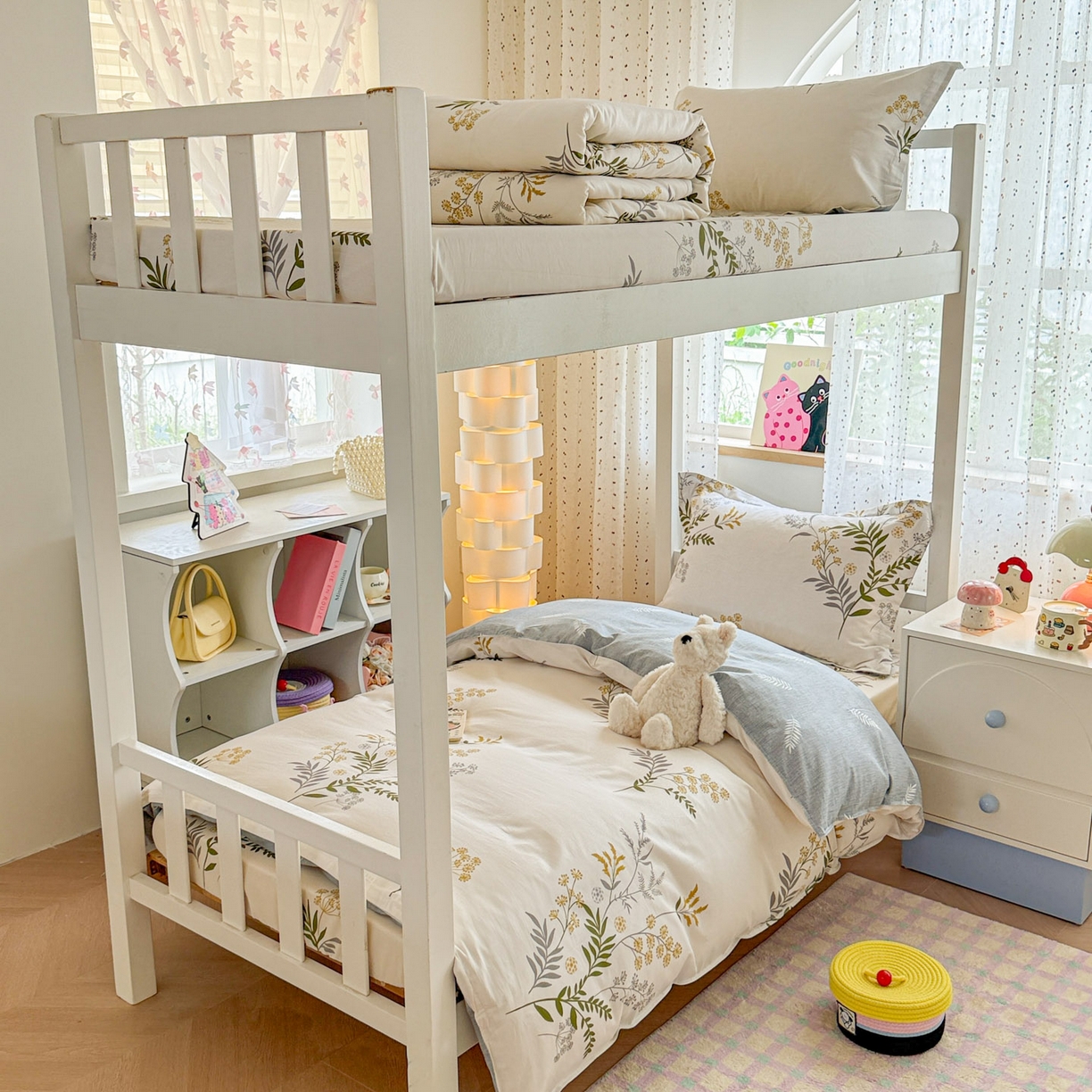 91家纺网 家纺一手货源 找家纺 （总）小叮当家纺仓储工厂店 2025新款舒适亲肤全棉纯棉斜纹印花学生三件套