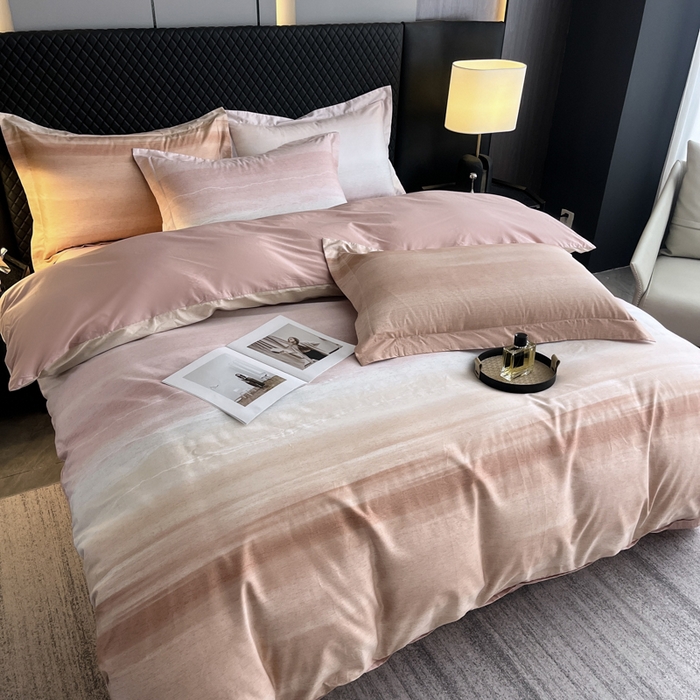 91家纺网 家纺一手货源 找家纺 红淳家纺 2025新款13376全棉活性印花四件套 曼意