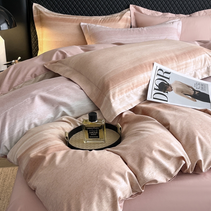 91家纺网 家纺一手货源 找家纺 红淳家纺 2025新款13376全棉活性印花四件套 曼意