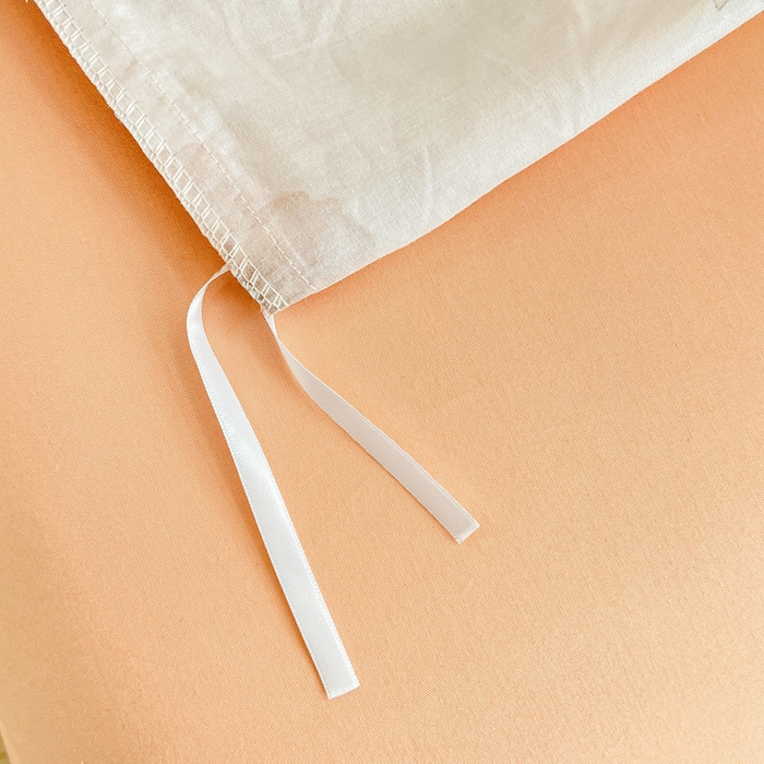 91家纺网 家纺一手货源 找家纺 红淳家纺 2025新款13376全棉活性印花四件套 木槿-白