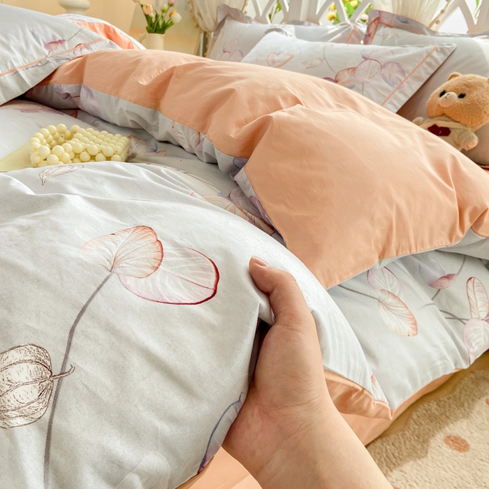 91家纺网 家纺一手货源 找家纺 （总）红淳家纺 2025新款13376全棉活性印花单品被套