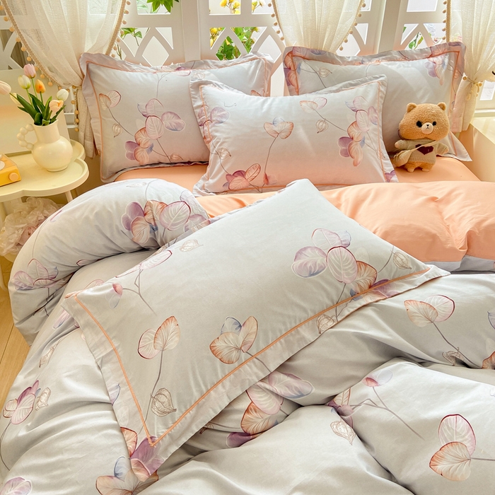 91家纺网 家纺一手货源 找家纺 （总）红淳家纺 2025新款13376全棉活性印花单品被套